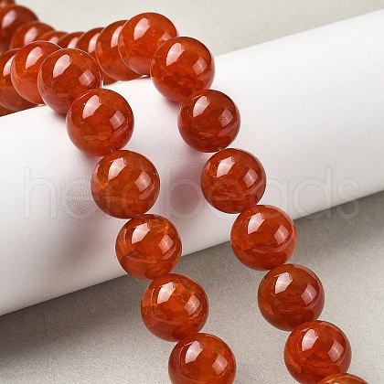 Natural Multi-Color Agate Beads Strands G-A261-B07-14mm-1