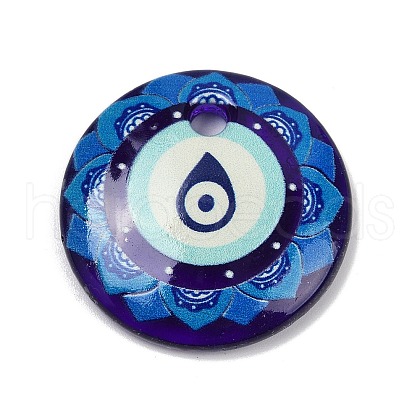 Handmade Lampwork Pendants LAMP-R005-01H-1