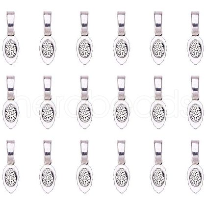 Tibetan Silver Findings TIBE-PH0001-08AS-NR-1