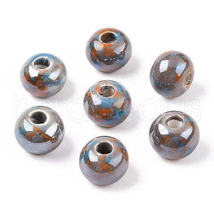 Handmade Porcelain European Beads OPDL-Q099-2-1