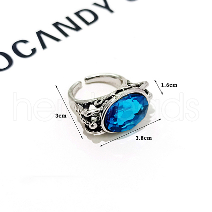 Retro Alloy with Resin Adjustable Cuff Rings FS-WG49C80-03-1