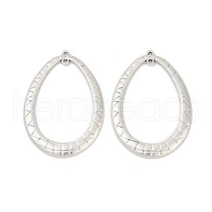 Oval Tibetan Style Alloy Pendants FIND-M082-03AS-1
