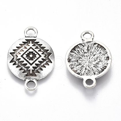 Tibetan Style Alloy Links TIBE-R317-027AS-LF-1