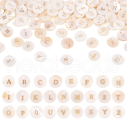  Freshwater Shell Charms SSHEL-TA0001-05-1