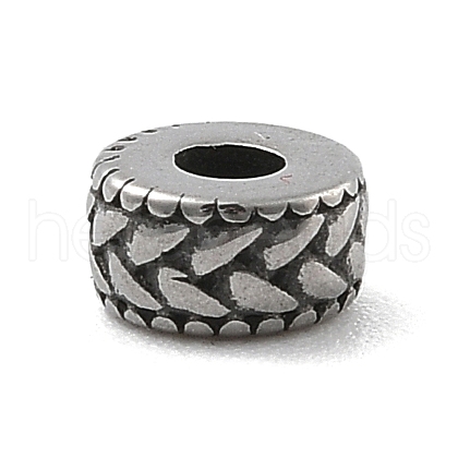 316 Surgical Stainless Steel Beads STAS-S173-12AS-1