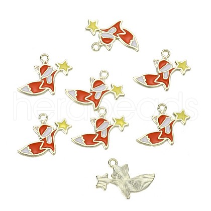 Alloy Enamel Pendants WG94050-04-1