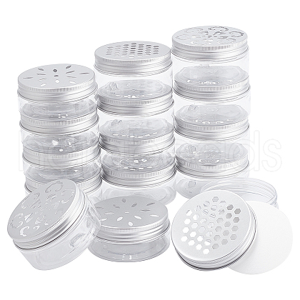   15 Sets 3 Style Plastic Aromatherapy Subpackage Bottle MRMJ-PH0001-74B-1
