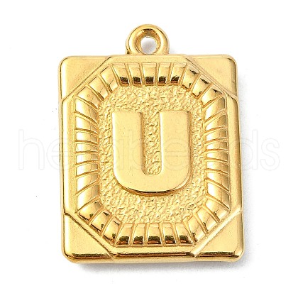 Ion Plating(IP) 304 Stainless Steel Pendants STAS-U033-01G-U-1