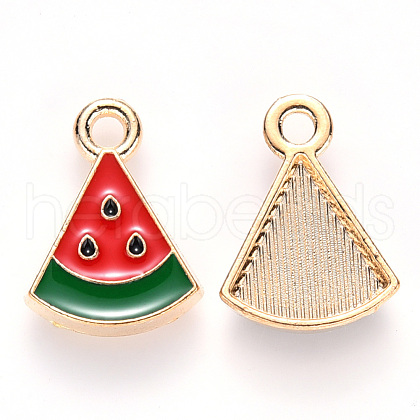 Alloy Enamel Pendants ENAM-S121-020-1
