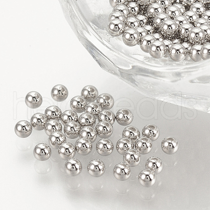 Tarnish Resistant Stainless Steel Beads STAS-R095-3.0mm-P-1