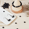 Olycraft 2 Strands Natural Lava Rock Beads Strands G-OC0004-09-4