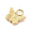 Ion Plating(IP) 304 Stainless Steel Charms STAS-P379-37B-G-2