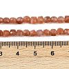 Natural Sunstone Beads Strands G-L537-016B-7