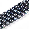 Natural Cultured Freshwater Pearl Beads Strands PEAR-N012-09F-01-5
