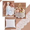 15 Yards Cotton Embroidery Flower Lace Ribbon OCOR-WH0086-91A-5