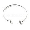 Brass Cuff Bangle Makings KK-P306-01P-1