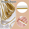 Polyester Cord for Quilt Set with Pillow Trim OCOR-WH0091-73A-5