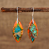 Bohemian Style Emperor Stone Dangle Earrings SL3554-3-1