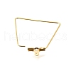 304 Stainless Steel Wire Pendants STAS-X0017-15G-3
