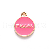 Alloy Enamel Pendants ENAM-S124-01B-03H-3