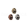 3Pcs 3 Colors Brass Beads FIND-FG0003-71-7