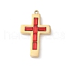 304 Stainless Steel Rhinestone Pendants STAS-L022-085G-12-1