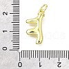 Brass Pendants KK-V007-35G-3