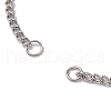304 Stainless Steel Chain Bracelet Making AJEW-JB01212-02-2