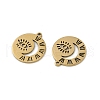 304 Stainless Steel Pendants STAS-U052-02A-G-2
