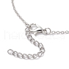 Brass Cable Chain Bracelets BJEW-JB11598-01-4