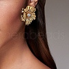 Flower Alloy Pendant Necklaces & Stud Earring Sets for Women FS-WGB8FA5-01-3