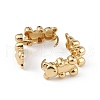 Brass Bear Hoop Earrings for Women EJEW-L234-082G-3