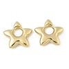 Star Brass Pendants KK-M327-09G-1
