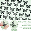 Unicraftale 40Pcs Electrophoresis 430 Stainless Steel Pendants STAS-UN0057-12-5