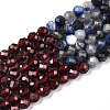 Natural Mixed Gemstone Beads Strands G-D080-A01-02-32-4