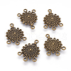 Tibetan Style Alloy Chandelier Components Links MLF0145Y-NF-2