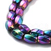Electroplated Synthetic Non-magnetic Hematite Beads Strands G-P545-G02-02B-3