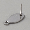 304 Stainless Steel Stud Earring STAS-WH0017-028P-2