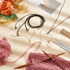 Aluminum Heart Pendant Necklaces NJEW-NB00005-4