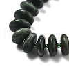 Natural Seraphinite Beads Strands G-A262-B02-01-4