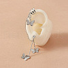 Alloy Rhinestone Cuff Rarrings WGD9CF7-01-3