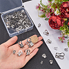 SUNNYCLUE 84pcs 7 styles U-Shaped 304 Stainless Steel Clasp STAS-SC0009-13-3