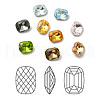 Faceted K9 Glass Rhinestone Cabochons GGLA-R042-01A-1