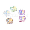Mocha Effect Square Shape Sew on Rhinestone RGLA-C001-14B-AM-1