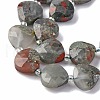 Natural Dragon Blood Beads Strands G-P570-E05-02-4