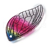 Epoxy Resin Pendants FIND-TAC0016-10B-08-2