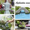 SUPERFINDINGS 5Pcs 5 Style Chinese Pagoda Statue Stone Miniature Ornament AJEW-FH0002-53-6