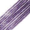 Natural Amethyst Beads Strands G-B037-02A-1