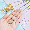  280Pcs 2 Colors Electroplated Glass Seed Beads SEED-NB0002-03-3