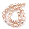 Natural Cultured Freshwater Pearl Beads Strands PEAR-P062-24C-3